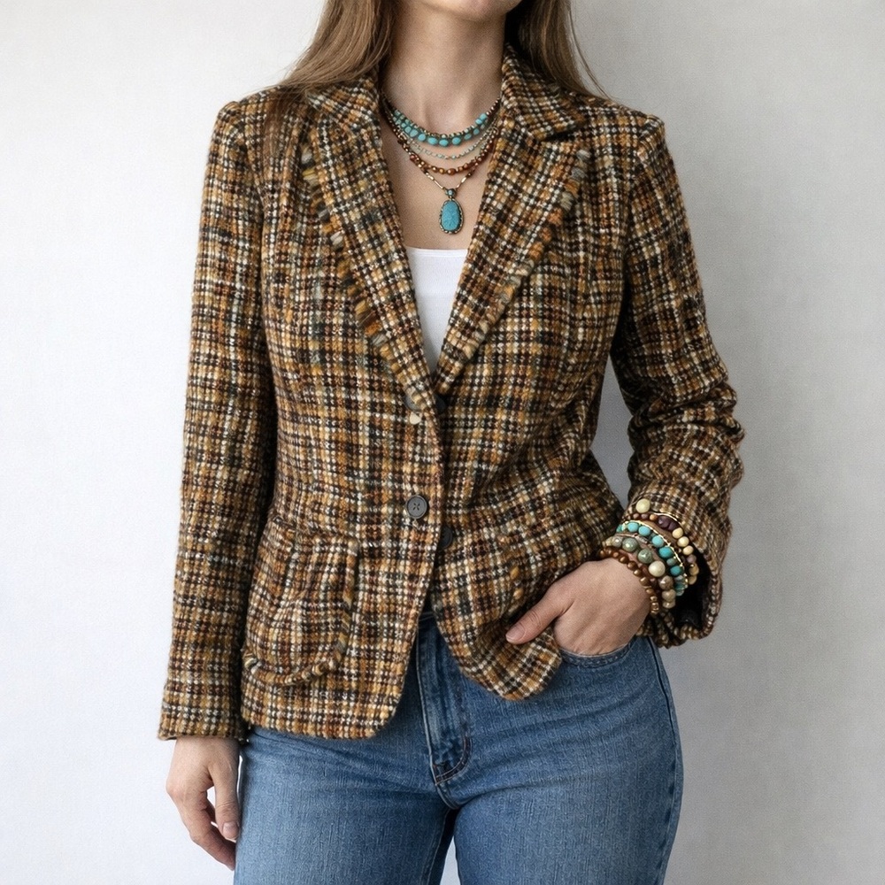 Chadwicks Women's Tweed Blazer